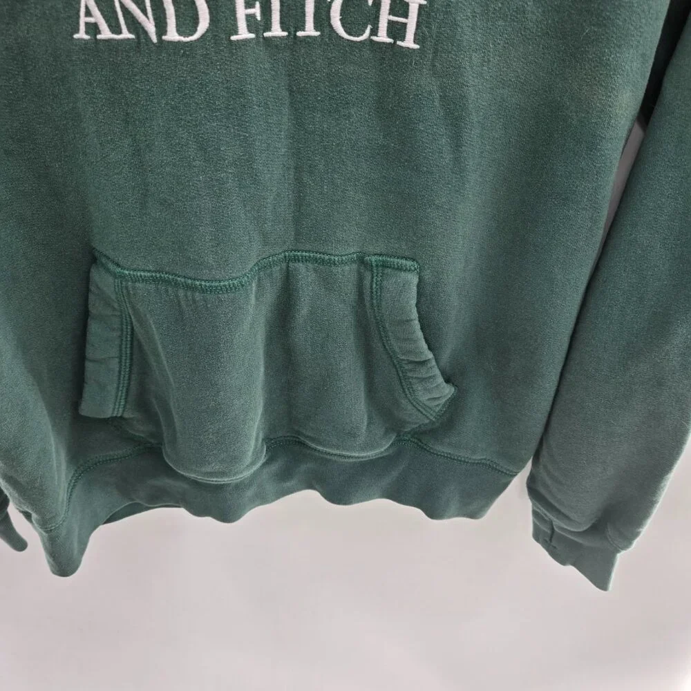 Abercrombie & Fitch Kids Green Hooded Sweatshirt Size 15/16